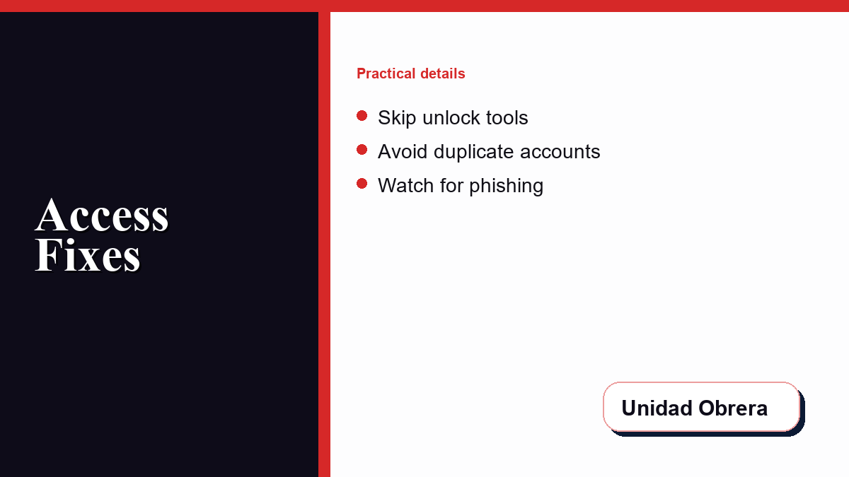 A community member reviewing safe troubleshooting steps for app and browser access