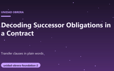 Decoding Successor Obligations In Your Employment Contract